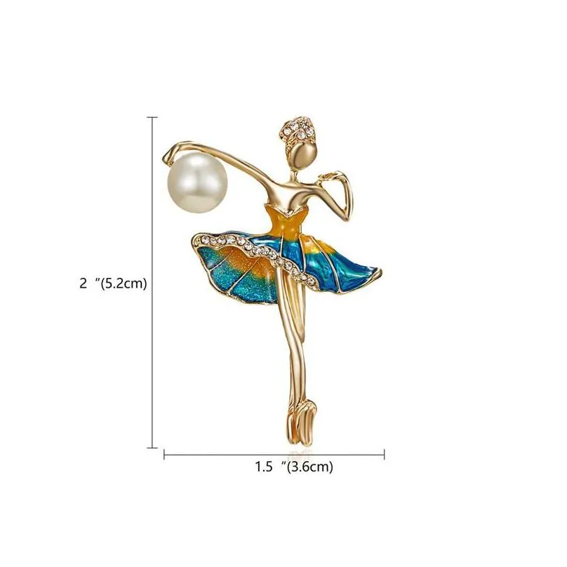 pins, brooches fashion ballet dancer brooch pins dancing girl collections jewelry gifts female