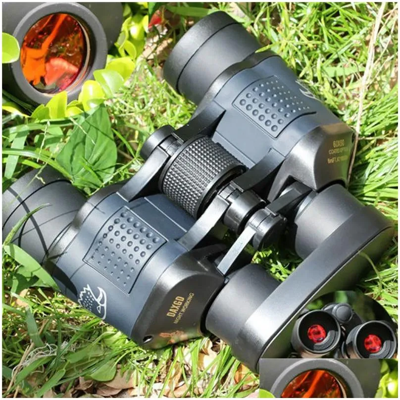 3000M 60x60 Ourdoor Waterproof Telescopes High Power Definition Binoculars Night Vision Camping Hunting Monocular Telescopio Binoculos