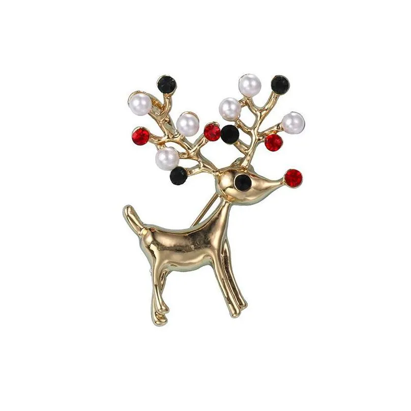 pins, brooches christmas pins cute santa claus hat gloves bells socks donuts candy enamel pin badges brooch for women jewelry gift