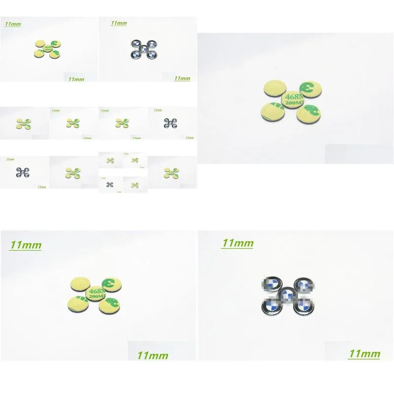 100pcs 11MM For Car key badge, car key remote control Badge