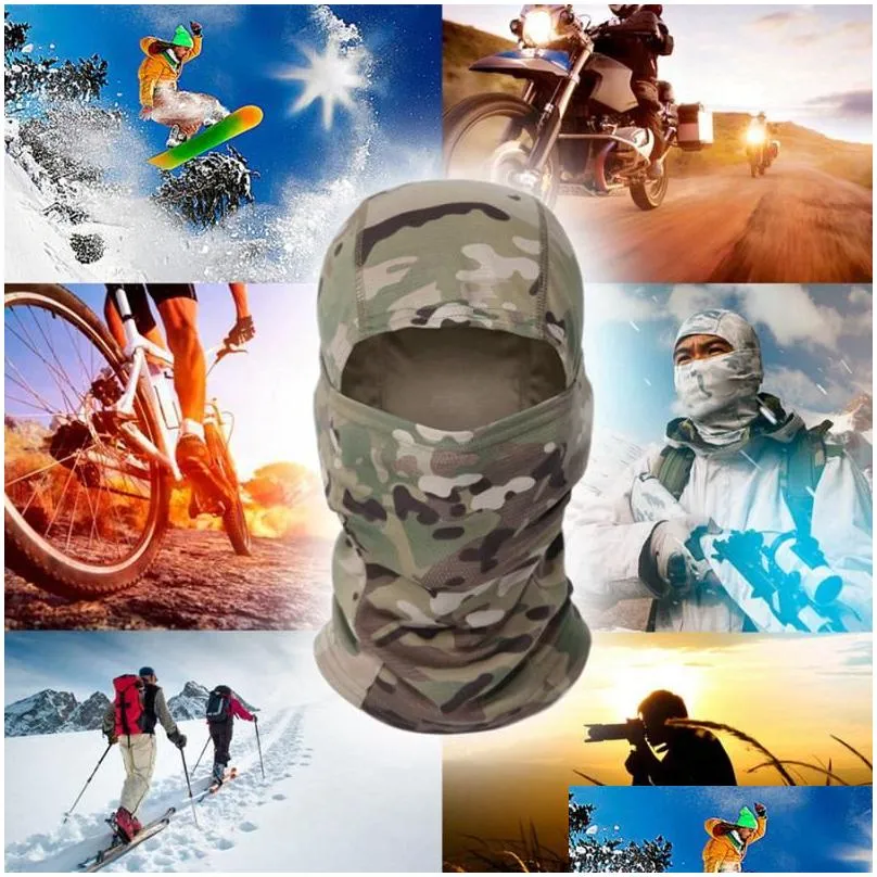 tactical balaclava bike winter neck head warmer scarf cap cycling fishing ski sports helmet army bandana mens face mask