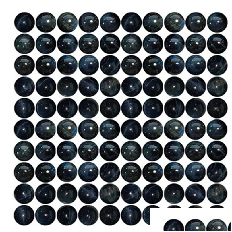 100pcs 8mm Natural crystal Round Stone Bead Loose Gemstone DIY Smooth Beads for Bracelet Necklace Earrings Jewelry Making