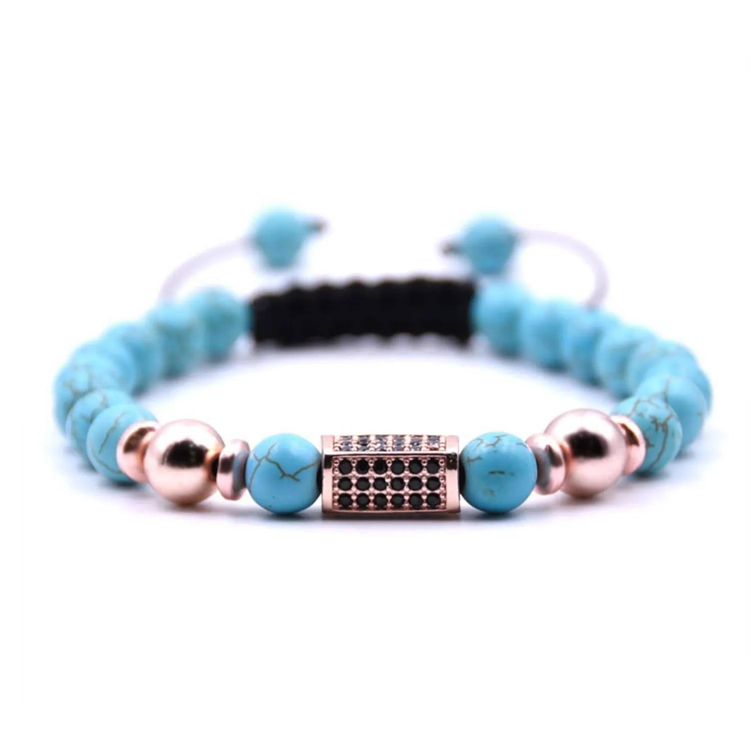 Natural stone hand-woven bracelets for men and women low-key taste designer bracelet fashion popular