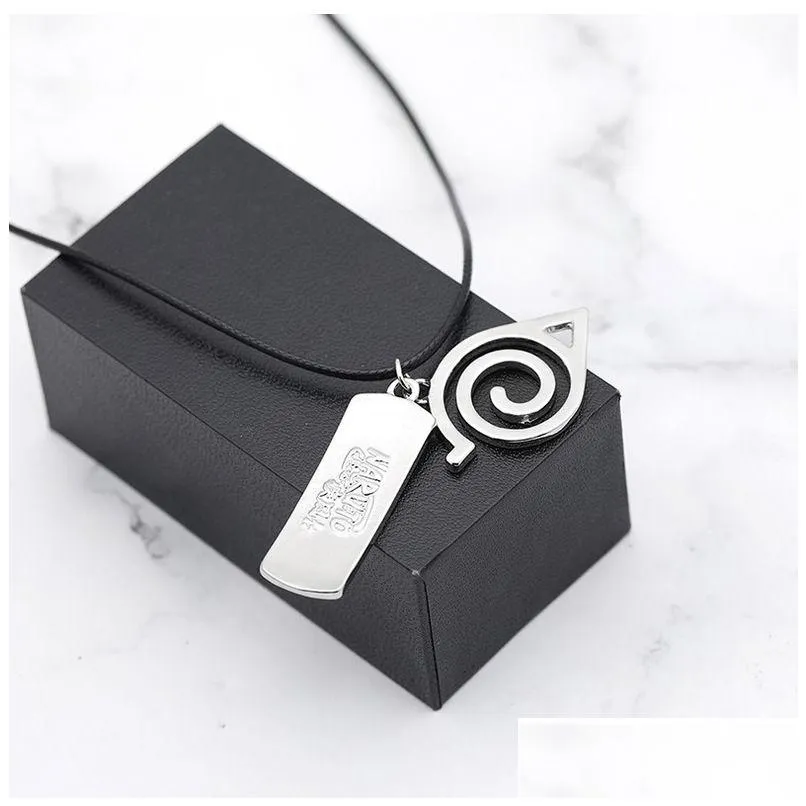 pendant necklace classic anime accessories cosplay cartoon jewelry men`s chain gift wholesale