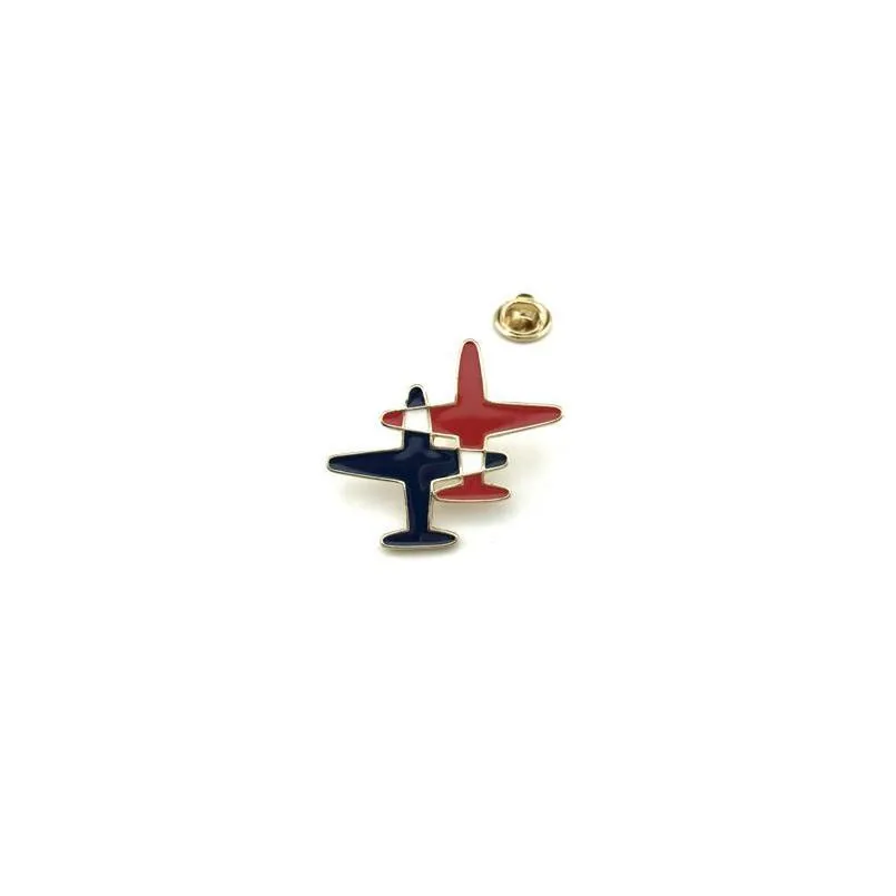 pins, brooches arrival gift party engagement wedding anniversary accessories trendy enamel airplane