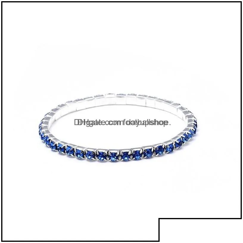 tennis bracelets jewelry bohemian cz crystal bracelet for women men cubic zirconia party wedding hip  aessories drop delivery