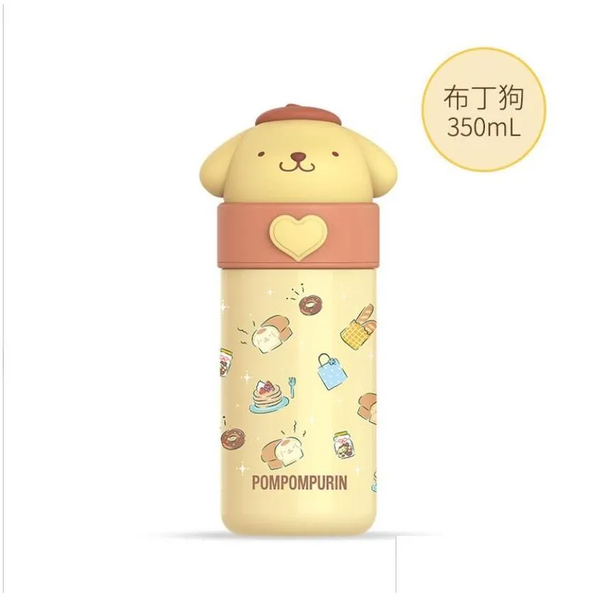  350ml 316 stainless steel tumblers drinkware girl kawaii cinnamoroll tumblers with cute print cup multi choice