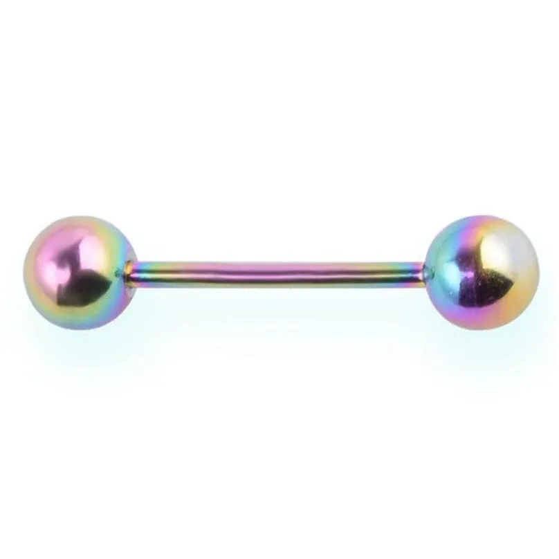 316l stainless steel barbell labret ring ear nail rings tongue nipple bar ring barbell earring body piercing