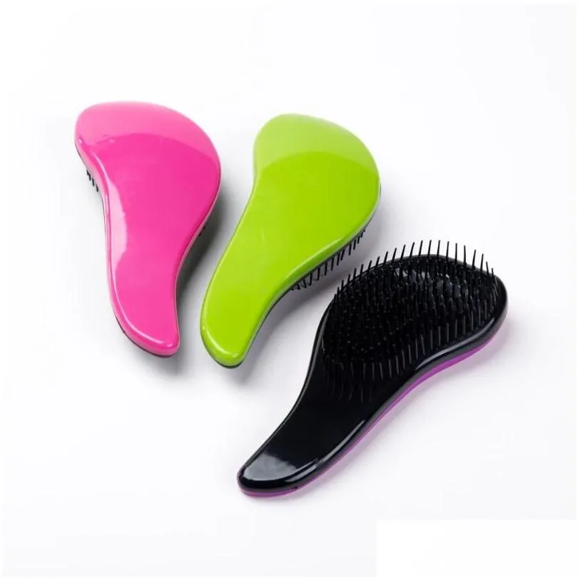 magic handle  detangling comb shower hair brush detangler salon styling tool hairbrush