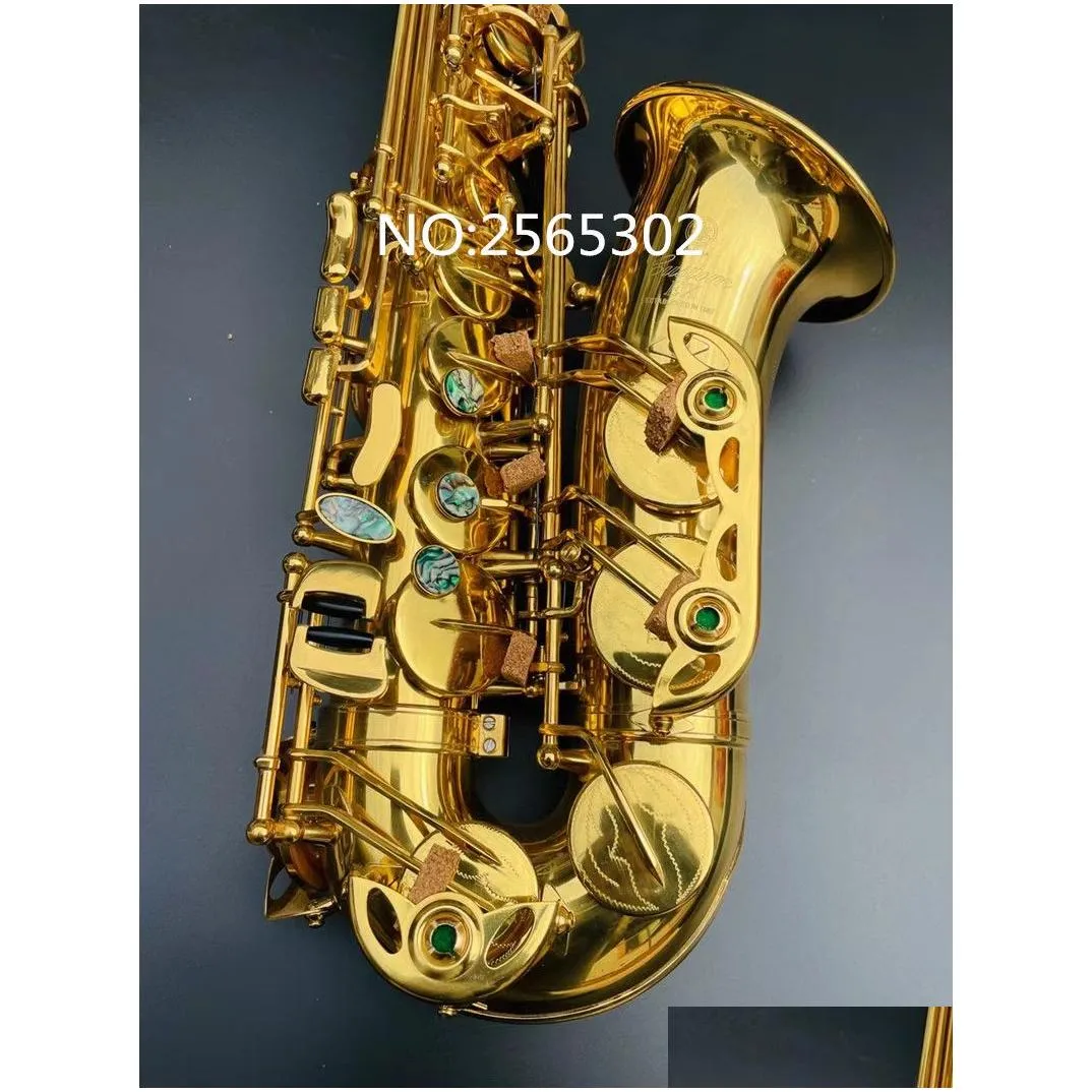 Other Arts And Crafts Golden Alto Saxophone Yas-875Ex Japan Brand E-Flat Professional Music Instrument With Moutiece Drop Delivery H Dh632