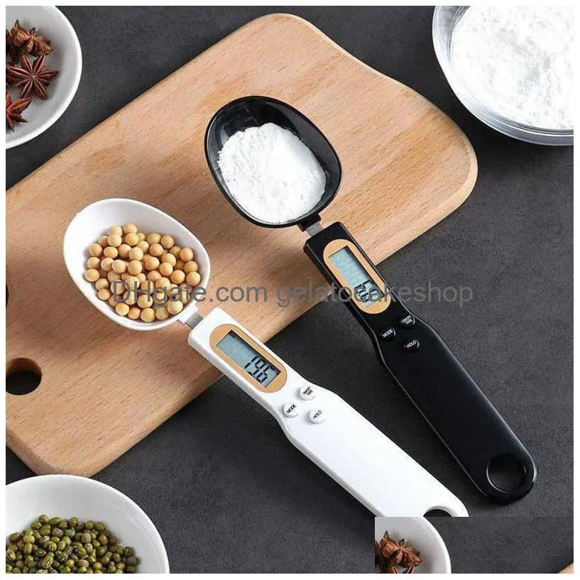  electronic kitchen scale 500g 0.1g lcd digital measuring food flour digital spoon scale mini kitchen tool for milk coffee scale
