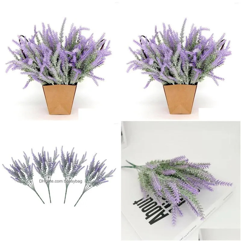 decorative flowers 4 bushes flower arrangements lavender stems sprays make gorgeous and full bridal bouquets garland for chandelier