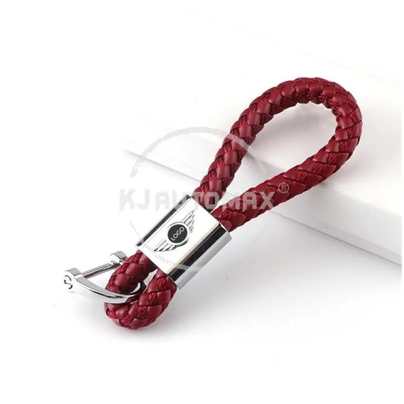 keychains 4 color key chain keychain accessories for mini cooper clubman countryman f56 f55 f54 f60 r50 r53 r56 r57 r60 r61 car