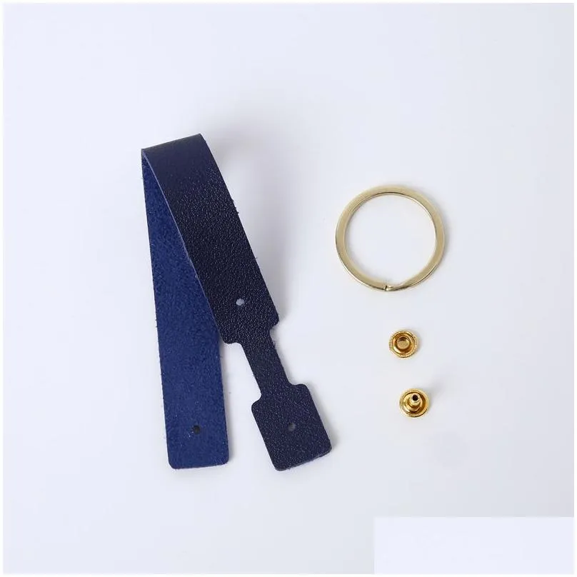 fashion pu leather keychain leather strap lanyard key rings waist wallet keyring holder car keychains jewelry gift