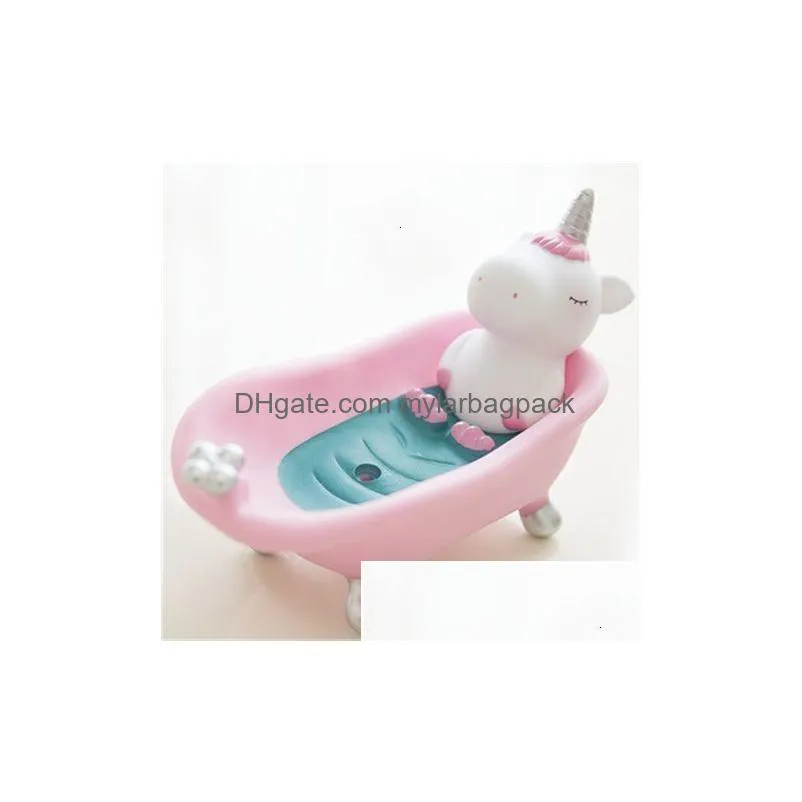 soap dishes cartoon shape soap box kids toys draining practical easy clean soap dish bathroom candy colors soaps dish box soap holder
