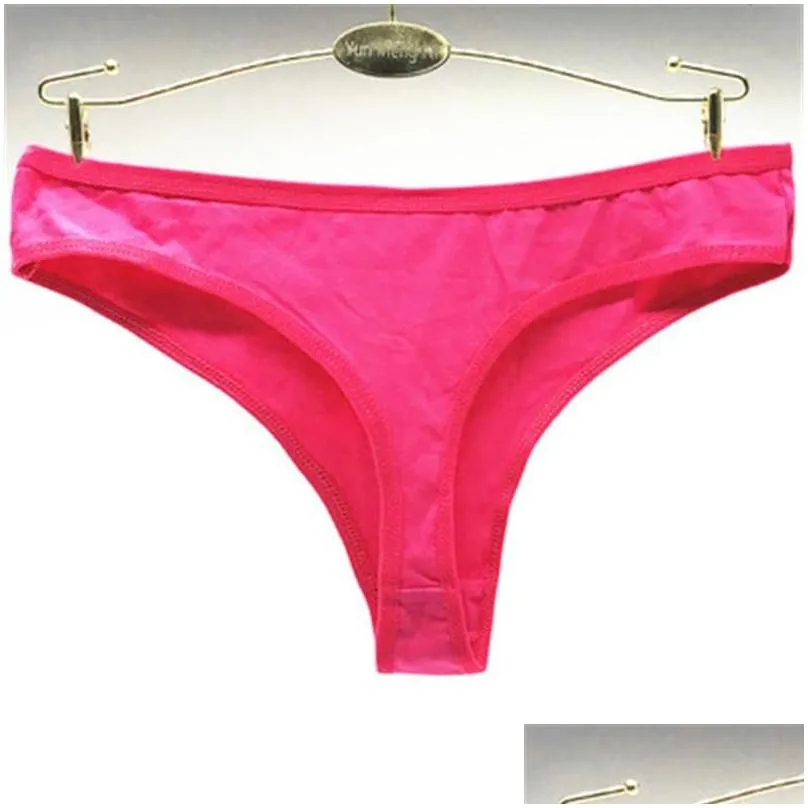 Panties Arrival Girl G String Solid Color Girls Underwear Panties Calcinha Infantil Young T Back Thongs For Kids Thong Baby, Kids Mate Dhxv9