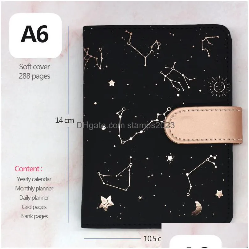 wholesale notepads -2024 planner notebook a5 spanish agenda schedule journal notepads diary office school supplies accessories stationery