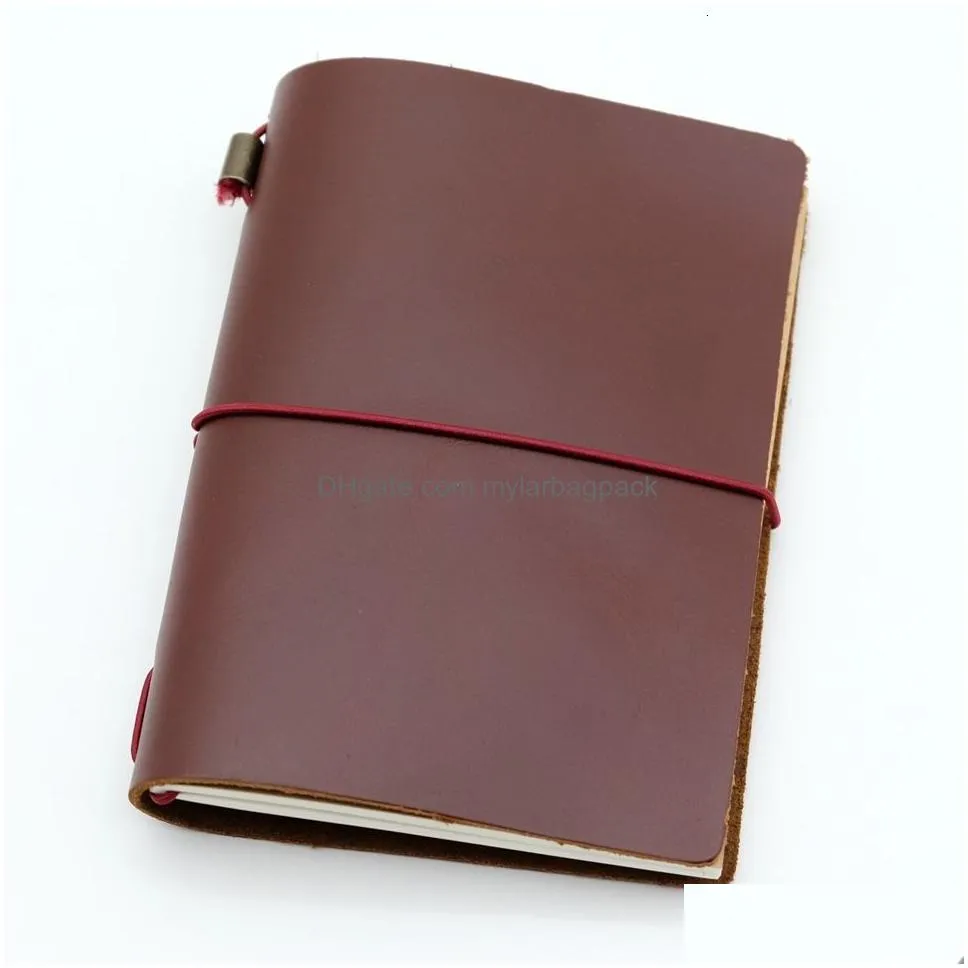 wholesale notepads special sale leather travel diary passport size replaceable inner page multi-function notebook 230525