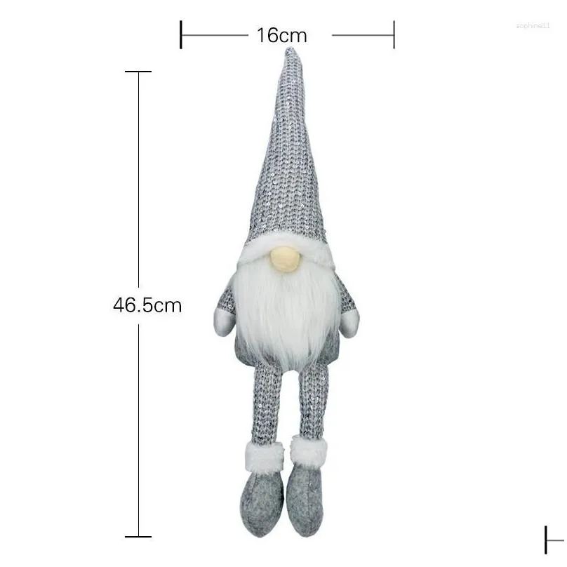 Christmas Decorations Christmas Decorations Gnome 2023 Faceless Doll Merry For Home Ornament Happy Year 2024 Noel Xams Home Garden Fes Otwid