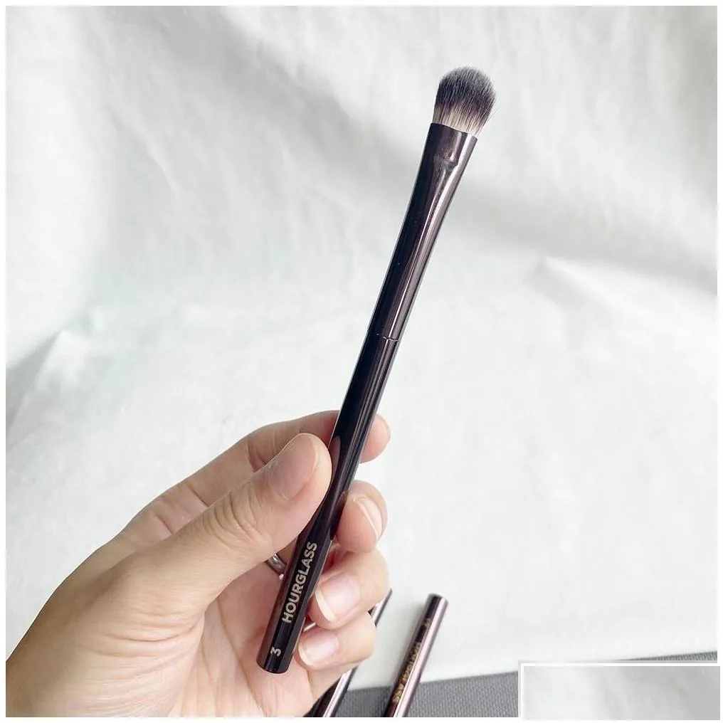 makeup brushes hourglass eye set luxury eyeshadow blending sha contouring highlighting smudge brow concealer liner cosmetics tools m