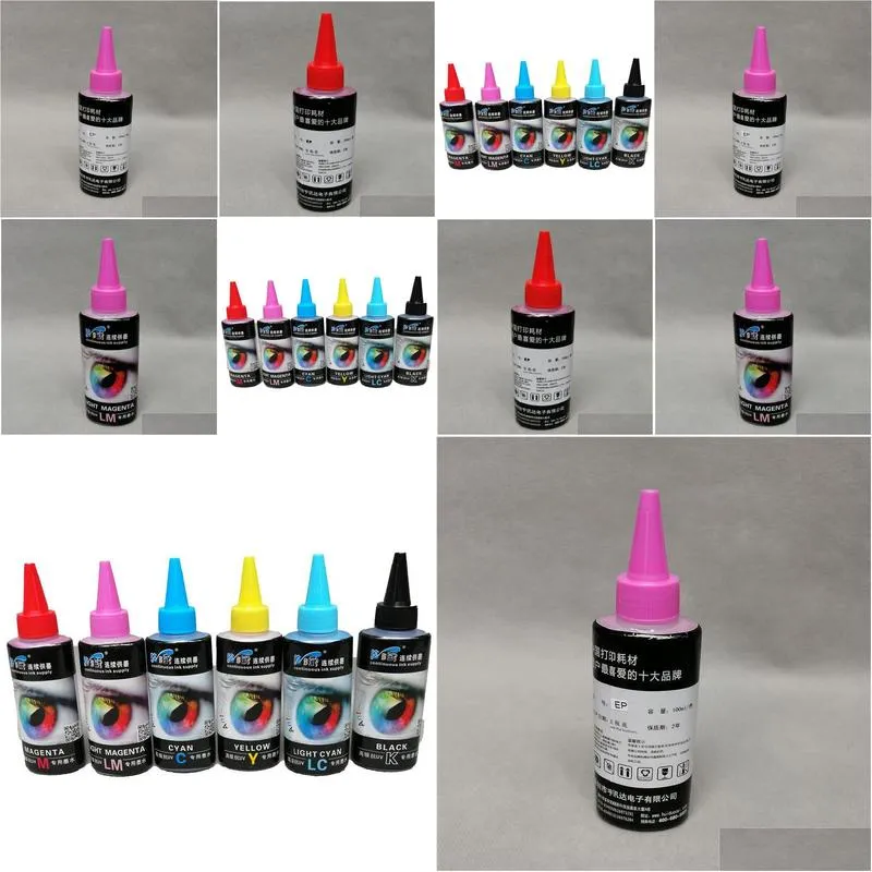Sublimation Ink Refills & Kits Wholesale Suitable For Inkjet Printer 1390 R270 R330 To Print Images Text And Pos With Dye Ink Supply O Otcf2
