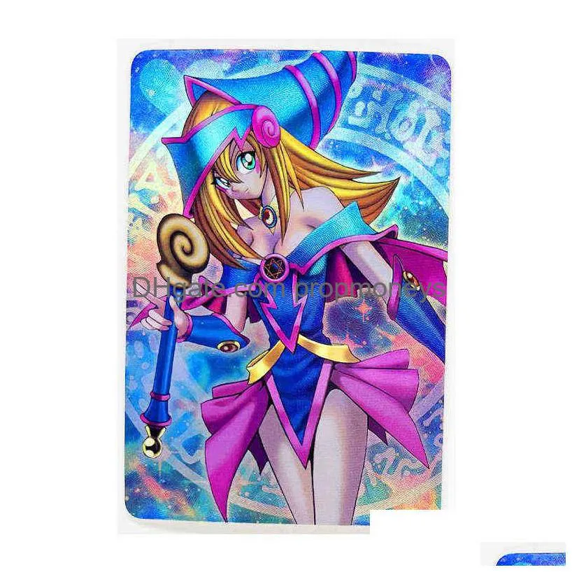 yu gi oh dark magician girl acg sexy diy toys hobbies hobby collectibles game collection anime cards y1212