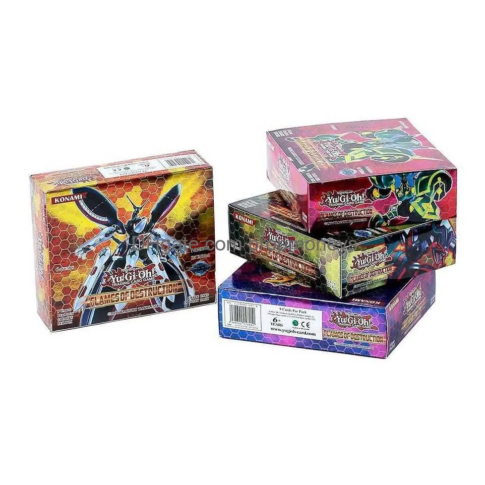 card games 72pcs/set yugioh cards shadow specters look for the ghost english version entertainment game card kid yu gi oh toys