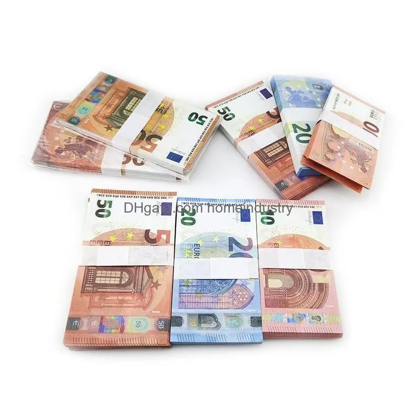 other festive party supplies 2022 fake money banknote prop moneys sublimation blanks wholesale a favor movie euro drop delivery ho