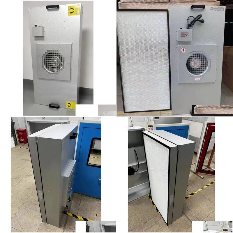 Other Air Conditioning Appliances Ffu Filter Air Purifiers Arrival Fan Unit Laminar Flow Hood Efficient Purifier Home Garden Home Appl Ota8F