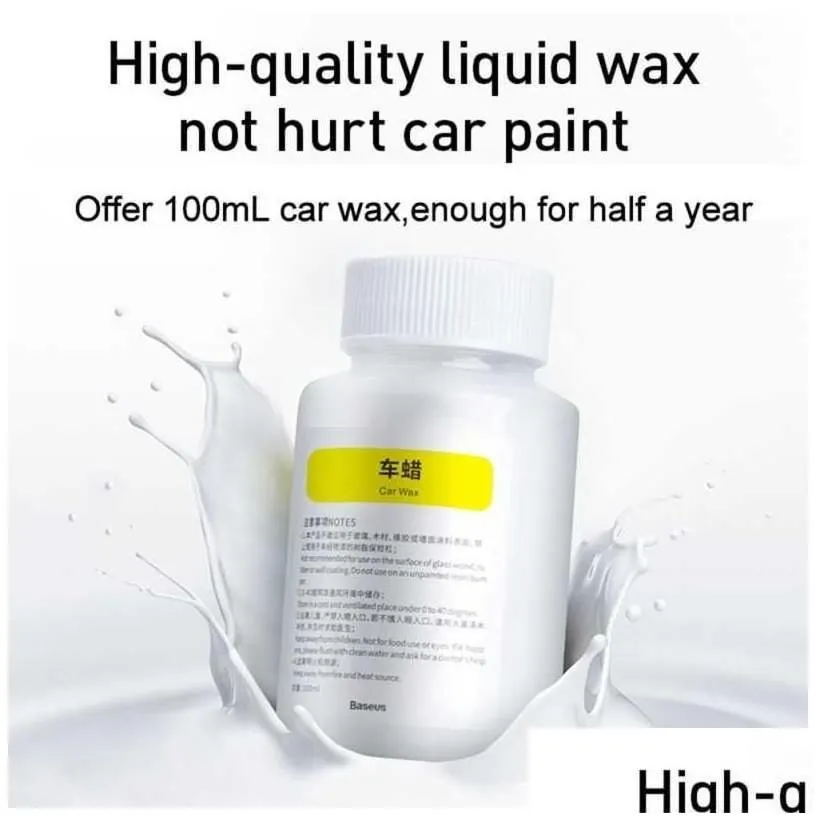 Car Cleaning Tools Polisher Scratch Repair Manual Polishing Hine With Wax For Paint Care Clean Waxing Tool Accessories Drop Delivery