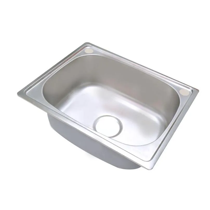 Kitchen Sinks Selling Stainless Steel Wash Basins Cafeteria Kitchens 50 X 40 Dishes Vegetable Sink Sinks Single Home Garden Building S Ot2Sc