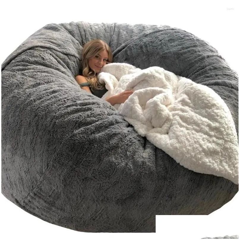 chair covers drop bean bag with furry keep warm machine washable large sofa cover and  recliner bedroom furniture