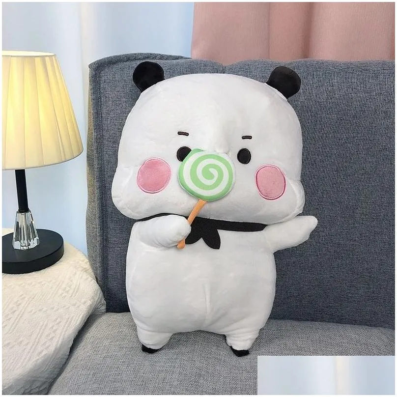 Stuffed Plush Animals Bubu And Dudu Panda Cute Cartoon Bear Doll Kawaii Soft Pillow Toy Room Decoration Childrens Day Gift