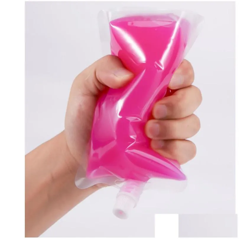wholesale packing bags standup plastic drink packaging bag spout pouch for beverage liquid juice milk coffee 200 to 500ml filling
