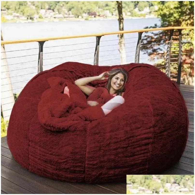 chair covers drop bean bag with furry keep warm machine washable large sofa cover and  recliner bedroom furniture