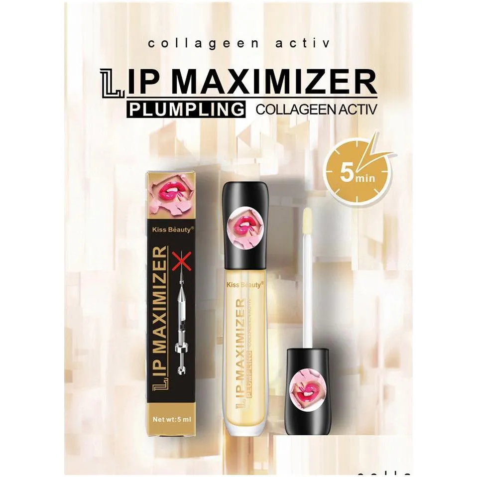 lip maximizer lipgloss moisturizing enhancement gloss tint increase elasticity repairing brighten lip oil lip care 6pcs
