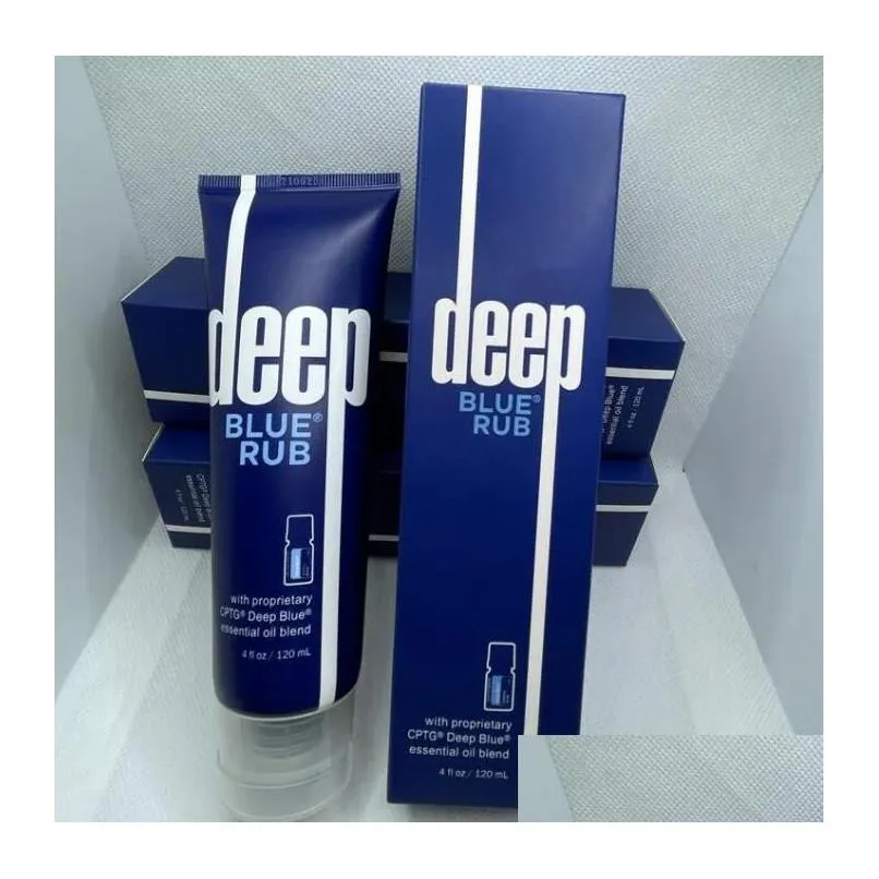 Other Health & Beauty Items Selling Deep Blue Rub Topical Cream With Essential Oils 120Ml Body Skin Care Moisturizing Health Beauty Dhhd9