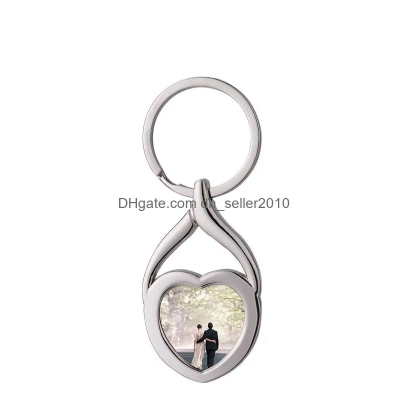 Party Favor Sublimation Keychain Party Favor Mit Styles Metal Blank Key Chain Hanging Ornaments Wholesale Home Garden Festive Party Su Dhnm4