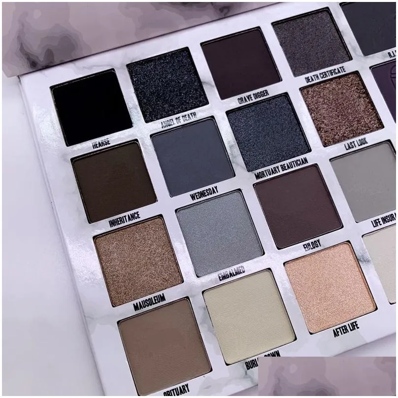 Eye Shadow New Star Cremated Eyeshadow Palette 24 Color Eye Shadow Makeup Pallet Metallic Nude Shimmer Matte High Quality In Stock Hea Dhw68