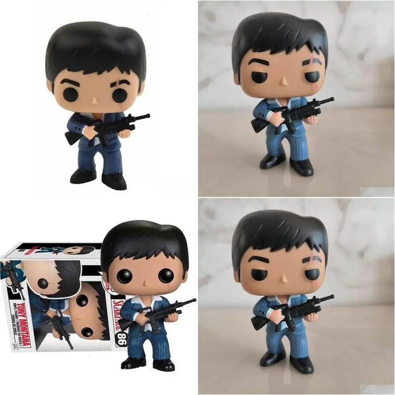action toy figures scarfaces tony montana 86 action figure toys collection model dolls gift for children scarfaces action toys figure