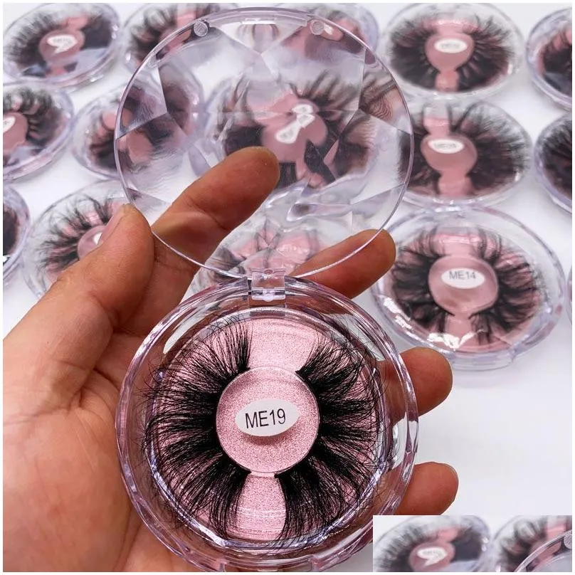  5d mink eyelashes 25mm 3d mink eyelash makeup false eyelashes big dramatic volumn thick real mink lashes handmade natural eye