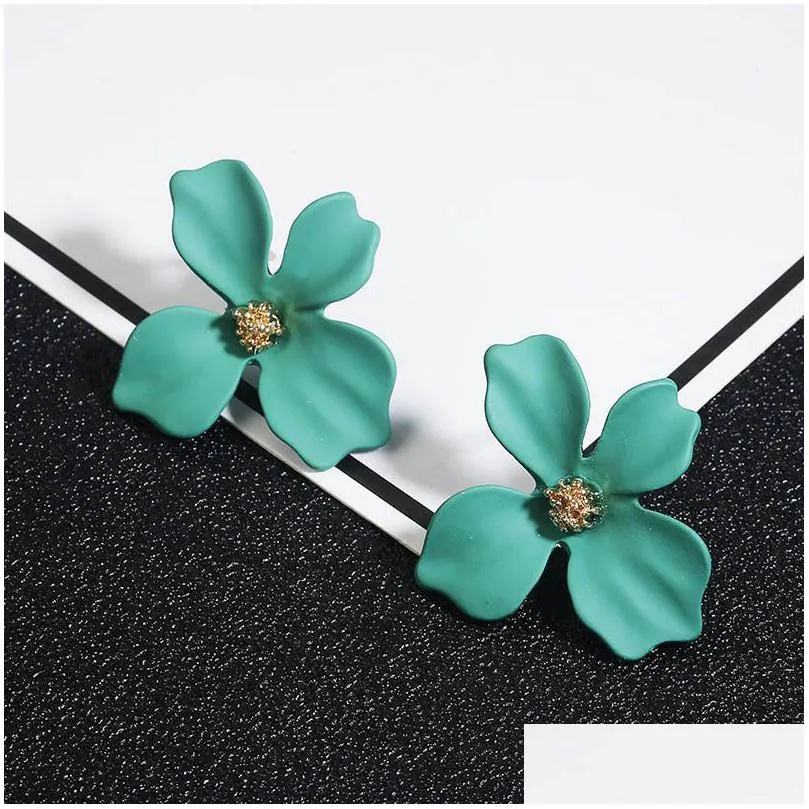 Stud Korean Cute Small Flower Stud Earrings For Women Trendy  And Sweet Statement Earring Girl 2022 Fashion Jewelry Gift Jewelry Dheza