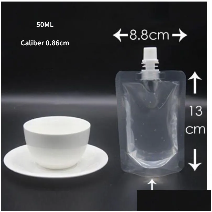 wholesale packing bags standup plastic drink packaging bag spout pouch for beverage liquid juice milk coffee 200 to 500ml filling
