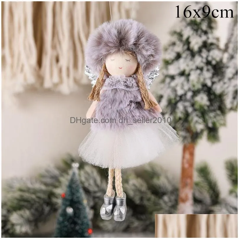 Other Event & Party Supplies Other Event Party Supplies Christmas Angel Doll Merry Decor For Home Cristmas Tree Ornament Noel Xmas Yea Dhf6W