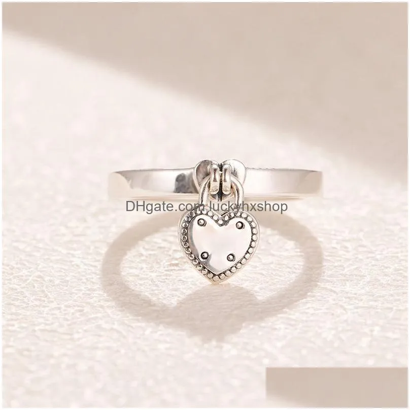 Wedding Rings Wholesale-Romantic Personality Ring Luxury Designer Jewelry For P 925 Sterling Sier Ladies With Original Box1249571 Jewe Dhf23