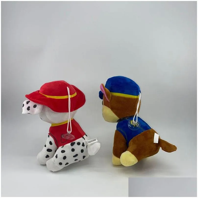 Factory Wholesale 25Cm 8 Styles Dog Patrol Plush Toys Animation Film And Teion Surrounding Dolls Childrens Gifts