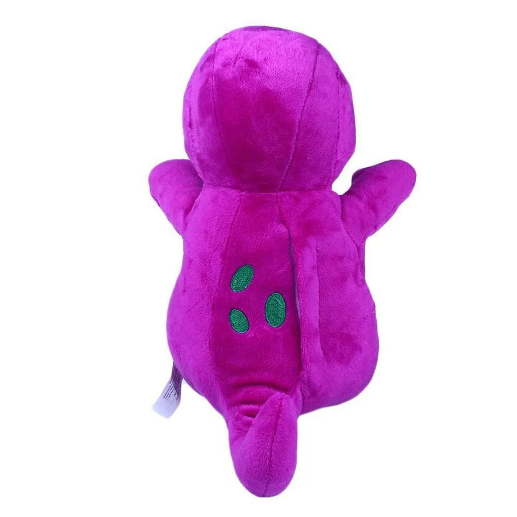 New 25Cm Stuffed Animals Singing Friends Dinosaur Barney 12 I Love You Plush Doll Toy Gift For Kids