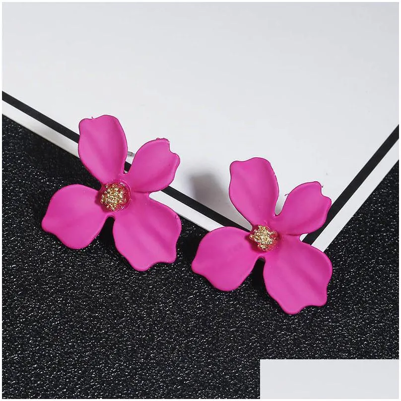 Stud Korean Cute Small Flower Stud Earrings For Women Trendy  And Sweet Statement Earring Girl 2022 Fashion Jewelry Gift Jewelry Dheza