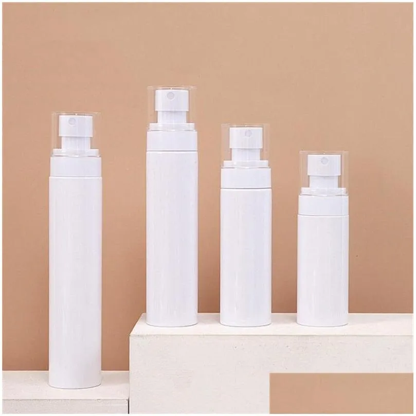 Packing Bottles Wholesale 60Ml 80Ml 100Ml 120Ml Spray Bottles Portable Empty Fine Mist Plastic Travel Bottle Refillable Lotion Pump Ma Dhwsr