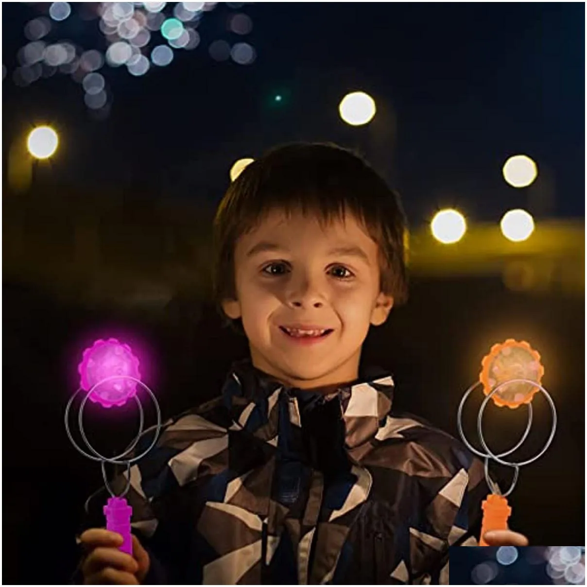 Retro Light Up Rope Spinning Toy Toy Vintage Rail Twister With